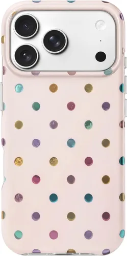 Miniatura 82 de Hython Funda para iPhone Air, diseño estético de lunares lindos, funda simple de 6.5 pulgadas, delgada, antiarañazos, parachoques de TPU suave, a