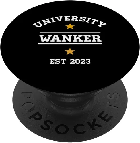 Miniatura 6 de University Wanker Est 2023 Student Degree Smartypants PopSockets MagSafe PopGrip para iPhone