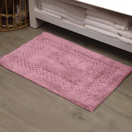 Miniatura 35 de Home Weavers Classy - Juego de alfombras de baño 100 % algodón, decoración de baño, lavable, extrasuave y absorbente, tapete de cocina, juego de Aqua