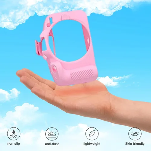 Miniatura 3 de VOVMOEYA Compatible con Canon EOS R50 - Kit de accesorios para funda de cámara [con 2 películas LCD templadas], funda protectora de silicona EOS R50