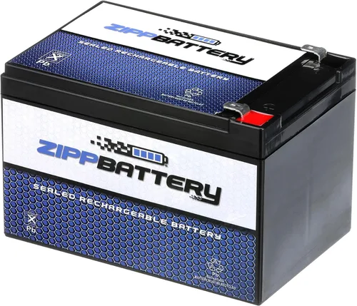 Miniatura 2 de ZIPPBATTERY 12V 1.2Ah Batería SLA – Energía recargable sin mantenimiento con diseño de ciclo profundo para alarmas, luces de emergencia, juguetes