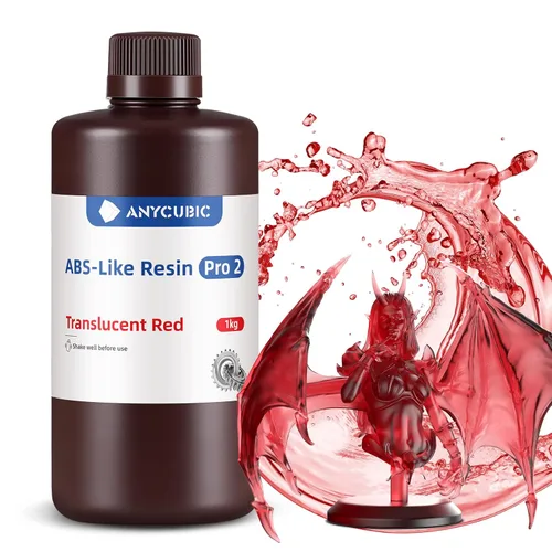 Miniatura 20 de ANYCUBIC ABS-Like Resin Pro 2, Resina de impresora 3D de 8K actualizada con resistencia y durabilidad mejoradas, alta precisión, bajo olor, amplia