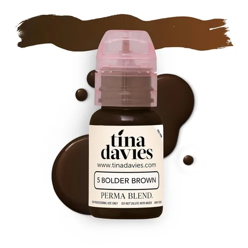 Miniatura 9 de Tina Davies Professional X Perma Blend Pigmento para cejas – Maquillaje permanente para cejas – Los colores curan fieles al tono – Alta retención