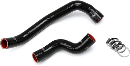 HPS Performance Kit de manguera de radiador de silicona negra compatible con Nissan Skyline GTR R32 R33 RB26DETT Twin Turbo 1989-1998, 57-1729-BLK