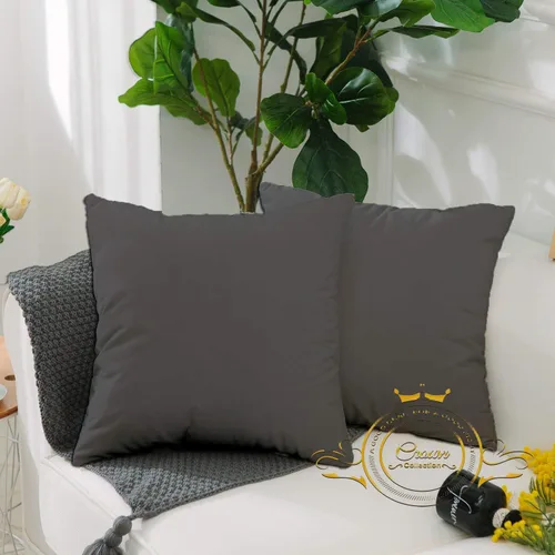 Miniatura 42 de Crown Collection Juego de 2 fundas de almohada estándar de 20 x 26 pulgadas, hipoalergénicas de 600 hilos, 100% algodón egipcio, fundas de almohada
