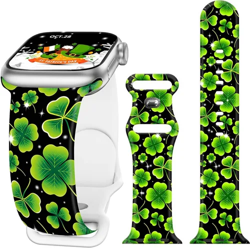 Miniatura 12 de Bandas de reloj de vacaciones compatibles con Apple Watch para mujeres y hombres de 38mm 40mm 41mm 42mm 44mm 45mm 46mm 49mm, para iPhone, iWatch