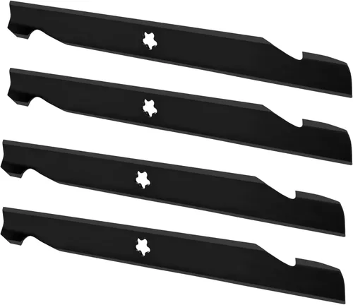 532138971 Cuchillas de cortacésped para Craftsman/Hus qvarna/Poulan 42 '' Tractor de césped, 138498 cuchillas de alta elevación para LT1000 DYT4000,