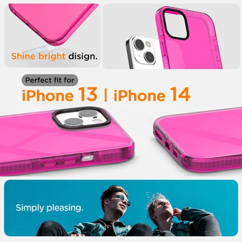Miniatura 289 de AICase Funda protectora para iPhone 16 compatible con iPhone 16, delgada, ligera, transparente [no amarillenta] Diseño vibrante