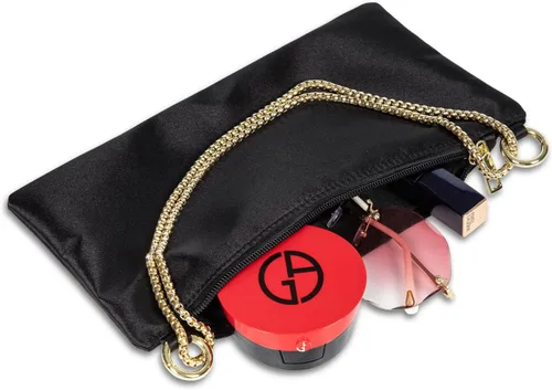 Miniatura 5 de Women Satin Evening Handbag Wedding Prom Clutch Purse Formal Cocktail Party Clutches Shoulder Bag with 2 Bag Chains