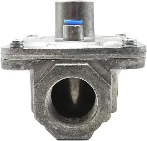 Miniatura 3 de Regulador de presión de gas natural con conexión de entrada y salida de rosca FNPT de 3/4", con presión de entrada máxima de 1/2 PSIG y rango
