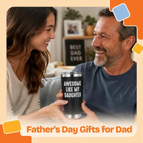 Miniatura 5 de NewEleven Regalo del Día del Padre para Papá - Regalos Geniales para Papá de Hija - Ideas Únicas de Regalo de Cumpleaños para Padre, Esposo, Papá