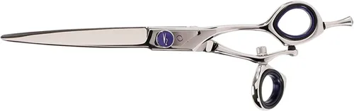 Cricket Centrix Vortex V2 - Pulgar giratorio de 6.5 pulgadas, tijera profesional para corte de pelo, acero inoxidable japonés, para zurdos y