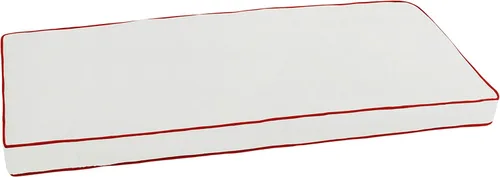 Miniatura 30 de Sorra Home CBENCH - Cojín de banco para interiores y exteriores, 60 pulgadas de ancho x 18 pulgadas de profundidad, color plateado fundido Sunbrella