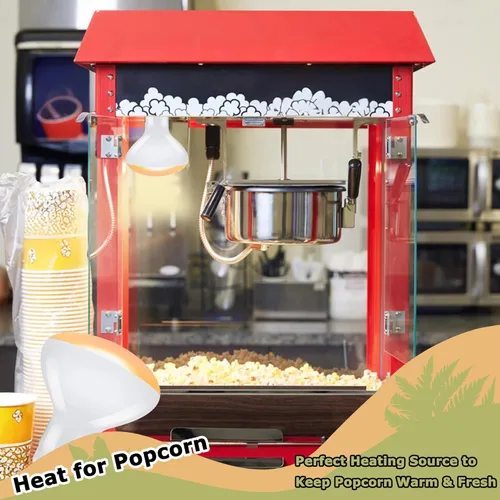 Miniatura 8 de Bombillas de lámpara de calor de reptiles de 60 W, luz de punto de calentamiento UVA de 2.5 pulgadas para dragón barbudo, lagarto, tortuga, pollitos