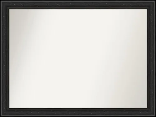 Miniatura 393 de Amanti Art Espejo personalizado, gran espejo de baño estrecho, espejo de pared o espejo de tocador de baño sobre el fregadero (24 x 24 pulgadas)