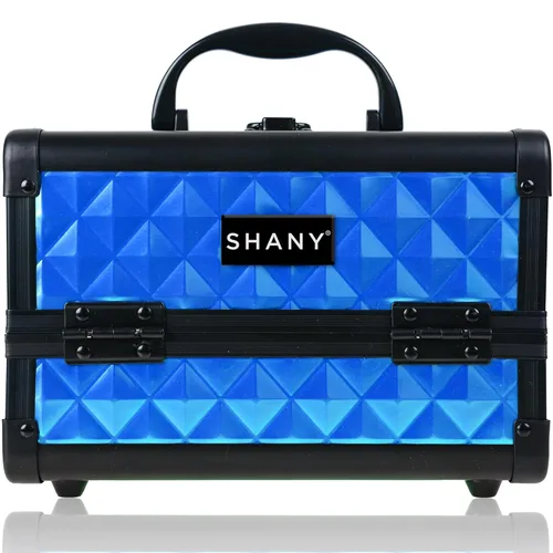 Miniatura 16 de SHANY Caja de maquillaje elegante, caja de cosméticos, estuche de maquillaje portátil, organizador de cosméticos de belleza, almacenamiento de joyas