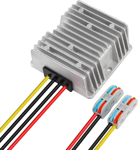 Miniatura 17 de Reductor de voltaje DC 8V-40V a 12V 3A 36W Convertidor de impulso automático de aumento y reducción de voltaje Módulo transformador impermeable