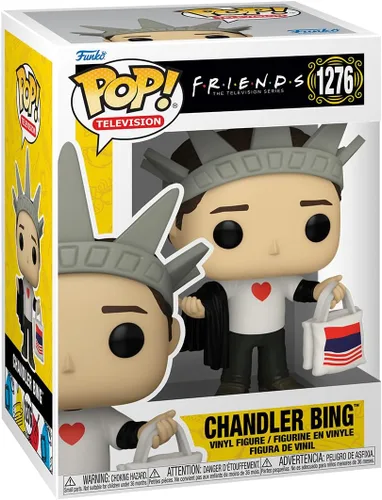 Funko POP! TV: Friends - New York Chandler Bing - Figura de vinilo coleccionable - Idea de regalo - Producto oficial - para niños y adultos - Fans