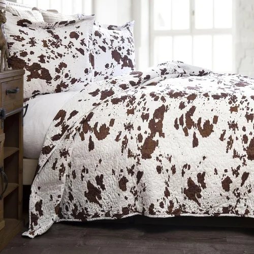 Miniatura 8 de CARSTENS, INC. Western Aztec Country - Juego de ropa de cama de microfibra de 3 piezas, juego de edredón de microfibra de 3 piezas, Wrangler Western