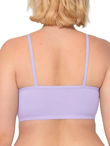 Miniatura 4 de Fruit of the Loom Women's Spaghetti Strap Cotton Pullover Sports Bra Value Pack