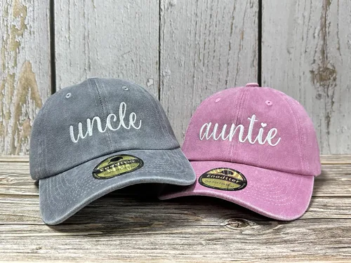 Miniatura 15 de Sombreros bordados para tío tía, abuelo, abuela, mamá, mini
