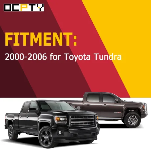 Miniatura 6 de OCPTY Manijas de puerta interiores delanteras del conductor izquierdo del pasajero lado derecho de repuesto para Toyota Tundra 2000-2006 para Toyota