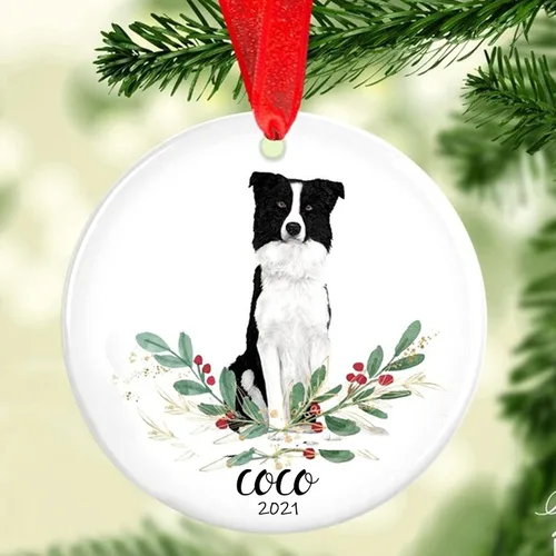 Miniatura 28 de Adorno de Navidad para mascotas, adorno de Beagle, regalos para amantes de mascotas, regalo conmemorativo para mascotas, recuerdo de Beagles