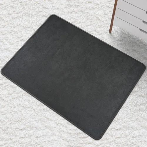 Miniatura 4 de Tapete para silla de oficina resistente para alfombra y piso de madera dura, tapete bohemio para silla de escritorio, 36 x 48 pulgadas, tapete