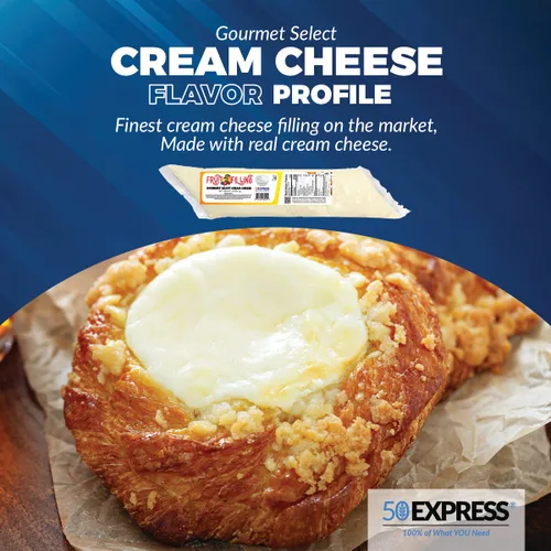 Miniatura 3 de 50Express® Manga de relleno de fruta única (manga de 2 libras) (queso crema de Gourmet)