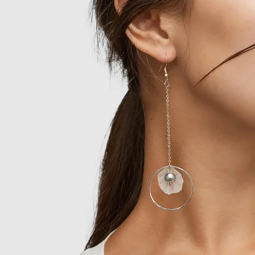 Miniatura 6 de MECCANIXITY Aretes redondos con cuentas, anillos de eslabones circulares para hacer joyas bronce
