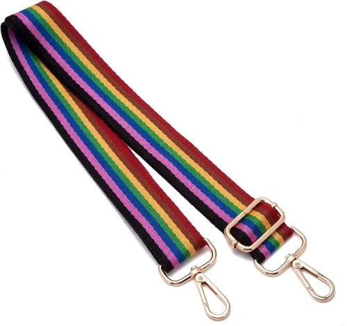 Miniatura 619 de ZOOEASS - Correa de repuesto para cartera, para colgar en el hombro o para cruzar, ancha y ajustable, de lona