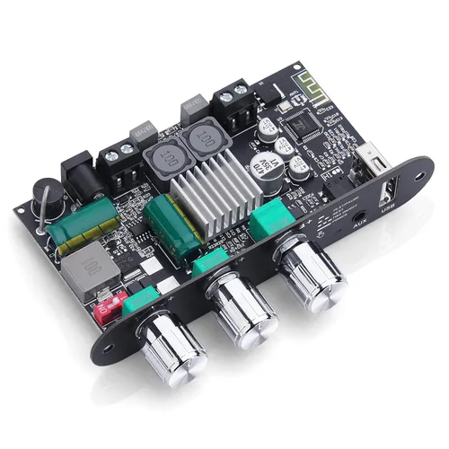 Miniatura 10 de ZK-1001B Amplificador Bluetooth 100W Mono AMP Mini Módulo de Amplificador de Audio de Potencia con Función de Emparejamiento de Caja TWS, Entrada