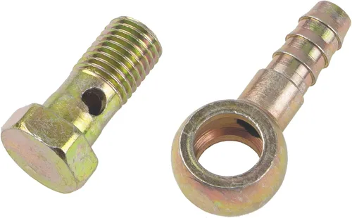 Miniatura 4 de 2 juegos de accesorios de tornillo de púas para manguera de banjo M12, tornillo de banjo, arandela aplastante, kit para automóvil y motocicleta