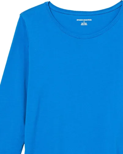 Miniatura 6 de Tienda Essentials - Camiseta de manga larga con cuello redondo para mujer