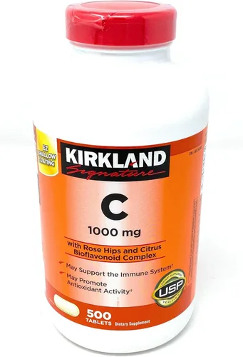 Kirkland Signature Vitamina C 1000 mg., 500 Tabletas