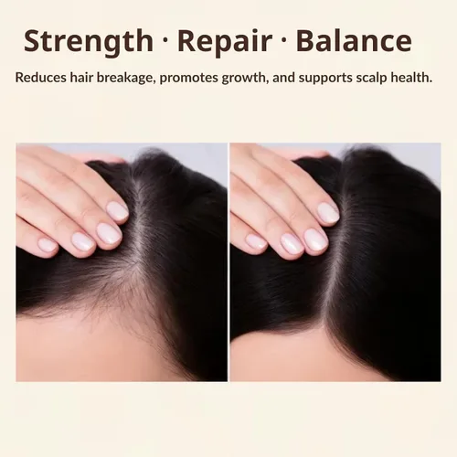 Miniatura 4 de Champú de cebolla y biotina con extracto de romero, fórmula hidratante y fortalecedora para cabello dañado, seco o adelgazante, cuidado nutritivo
