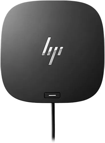 HP Base USB-C G5 para empresas - para portátil - USB tipo C - 3 pantallas compatibles - 4K, QHD, Full HD - 4 puertos tipo A - 1 x puertos RJ-45 -