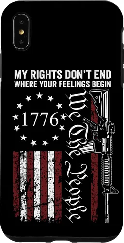 Miniatura 11 de My Rights Don't End Where Your Feelings Begin USA Gun Flag Case for iPhone 17
