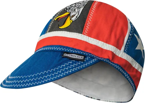 Miniatura 10 de YESWELDER Gorra de soldadura, Negro 7-5/8", Gorra protectora reversible resistente al calor para soldadores