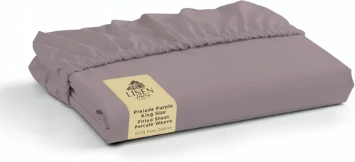 Miniatura 55 de Sábana bajera de 100% algodón percal, tamaño King, verde salvia, 1 sábana bajera con bolsillos profundos, ropa de cama fresca y resistente, 78 x 80