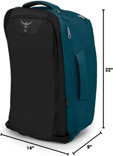 Miniatura 8 de Osprey Fairview 40L Mochila de viaje para mujer, color azul jungla nocturna Azul Selva Nocturna