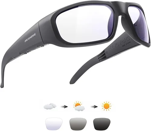 Miniatura 10 de OhO sunshine Bluetooth Audio Sunglasses, Lightweight Open Ear Sport Glasses, 12H Playtime,Water Resistant with Voice Control