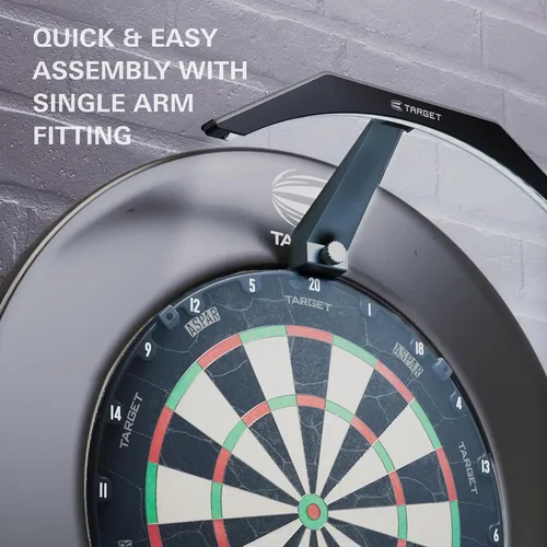 Miniatura 2 de Target Darts Tablero de Dardos LED - Iluminación de Tablero de Dardos Brillante Cable Extra Largo de 3m Se Ajusta de Forma Segura a Todos