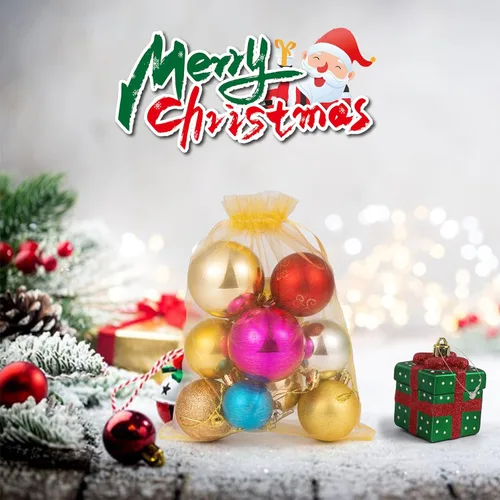 Miniatura 5 de ANZNKU Paquete de 50 bolsas de organza de 6 x 9 pulgadas, bolsas de regalo de malla, bolsa de embalaje pequeña, bolsa de malla con cordón para Dorado