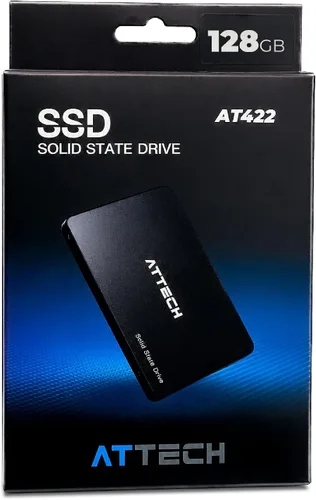 Miniatura 3 de ATTECH AT422 128GB 3D NAND SATA SSD interno de 2.5 pulgadas, hasta 550MB/s (128.0, GB)