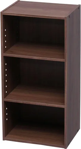 Iris Ohyama MDB-3K Caja de color, caja de almacenamiento, estantería, 2 niveles, estante móvil, ancho 14.4 x profundidad 11.4 x alto 28.7 pulgadas