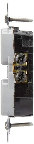 Miniatura 5 de Leviton - interruptor seguro y resistente al clima con receptáculo doble, W5320-T0G