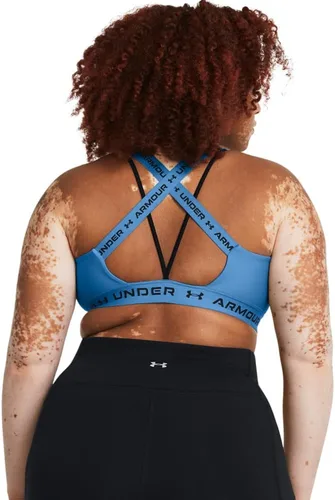 Miniatura 4 de Under Armour Sujetador bajo con espalda cruzada para mujer