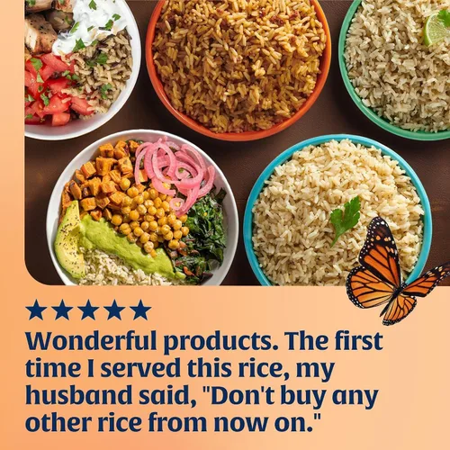 Miniatura 7 de Lundberg Arroz Integral de Grano Corto, Certificado Orgánico Regenerativo – Ligeramente a Nuez, Arroz Pegajoso Cultivado Responsablemente
