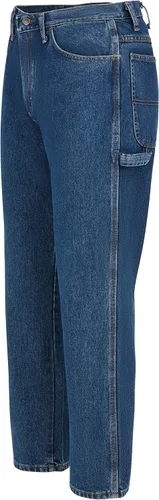Miniatura 5 de Bulwark - Dungaree de mezclilla prelavado para hombre, resistente al fuego, 14.75 onzas
